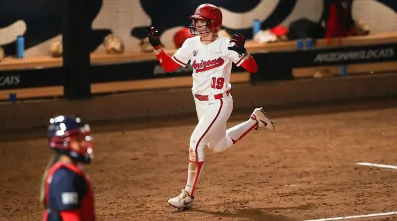 UA softball vs team usa