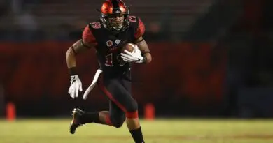Former San Diego State running back Donnel Pumphrey