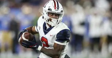 Former Arizona wide receiver Jacob Cowing