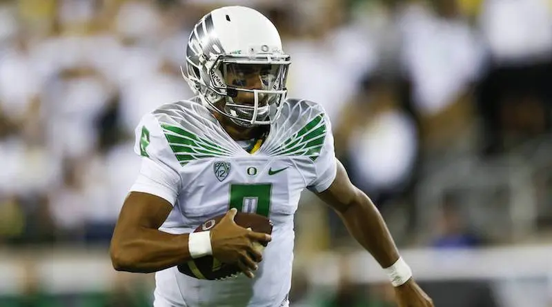 marcus mariota green and white goducks dot com