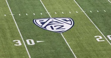 Pac-12 football field