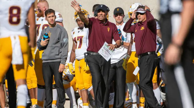 herm edwards msu 2019 getty