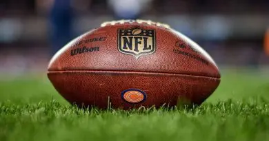 nfl football on field