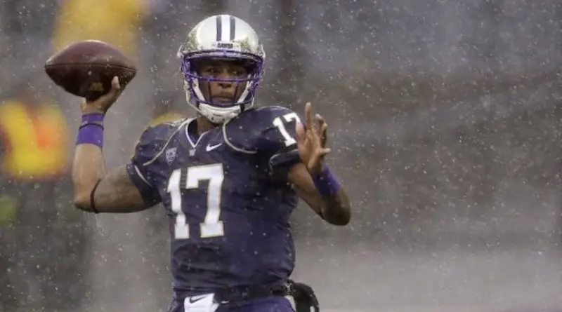 uw football rain
