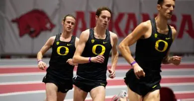 oregon indoor track distance runners