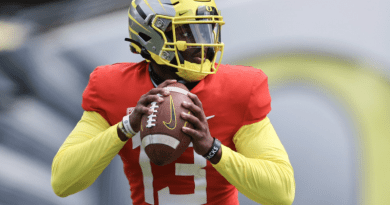 Anthony Brown spring game 2021