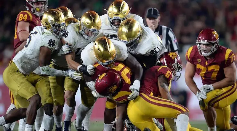 notre dame vs usc
