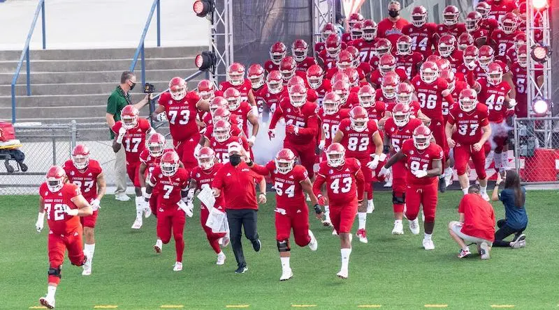 bulldogs enter home stadium
