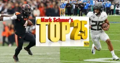 Schmor Top 25 Week 9