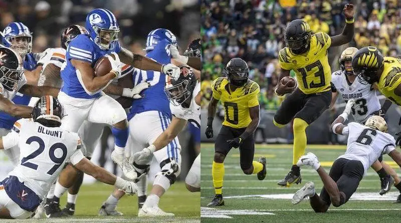 BYU-Oregon west