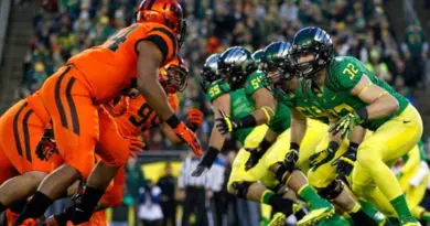 oregon vs oregon state line scrimmage2