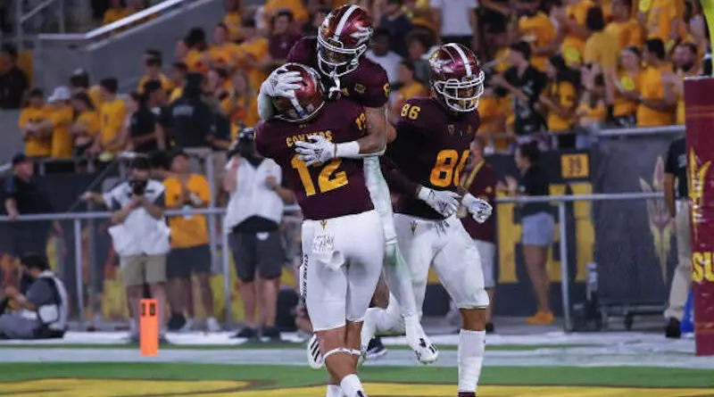 asu football 2021 celebrating