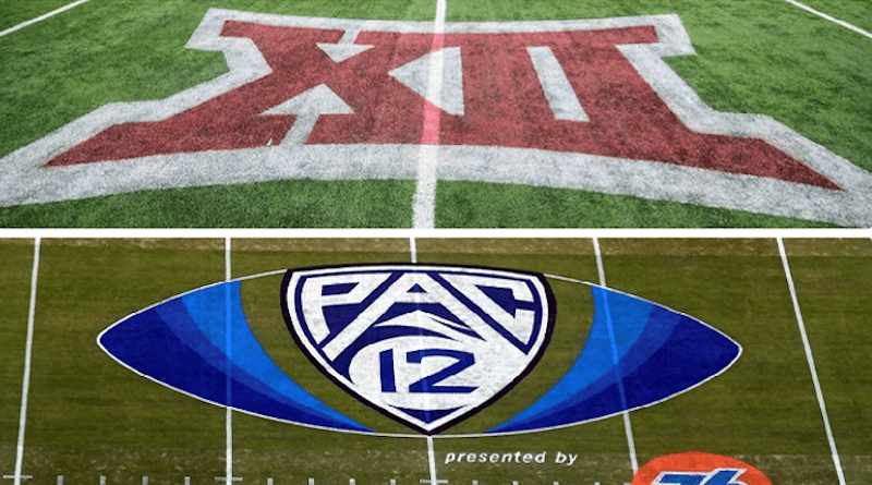 big 12 Pac-12 logos