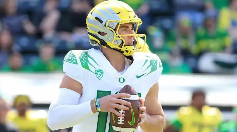 bo nix spring game or live