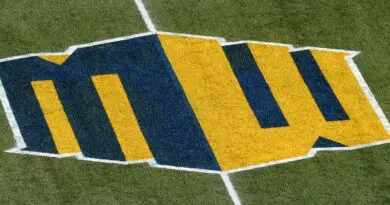MW logo on field