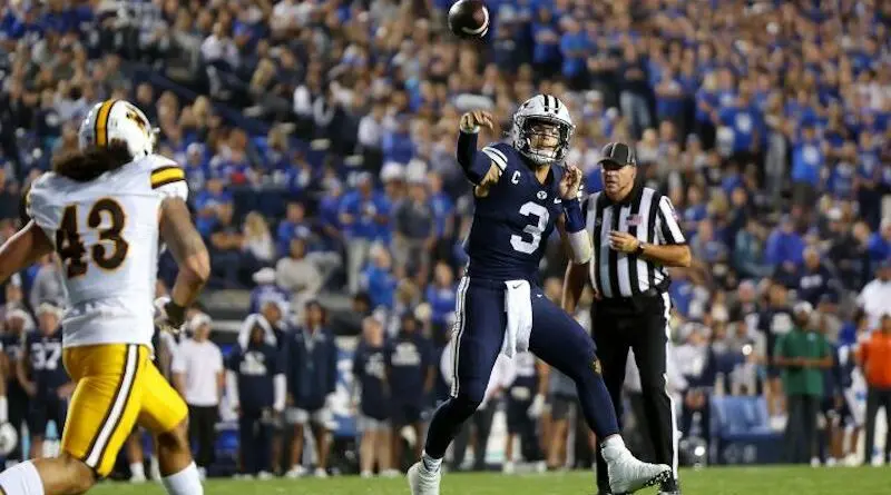 byu vs wyoming 2022 jaren hall