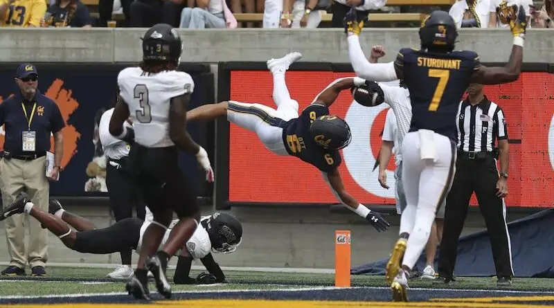 cal player in air vs unlv 2022