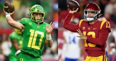 Bo Nix and Caleb Williams 2022