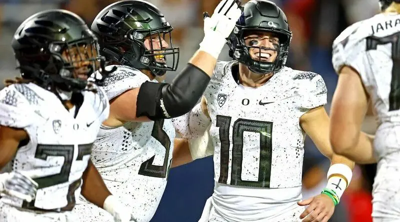 ducks congratulate bo nix 2022