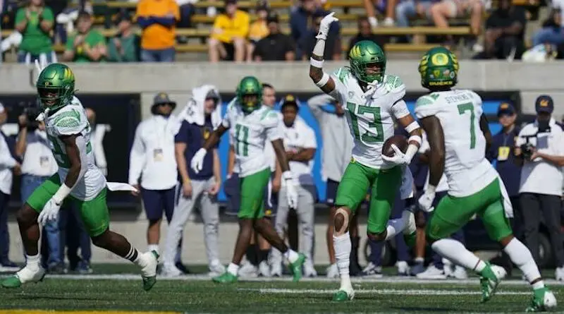 oregon vs cal 2022 11