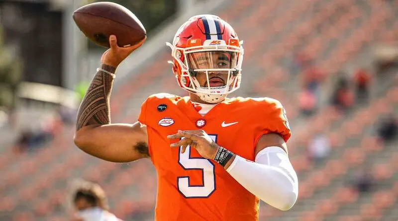 QB DJ Uiagalelei clemson