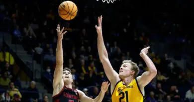 Lars Theiman cal vs stanford men's hoops 2023
