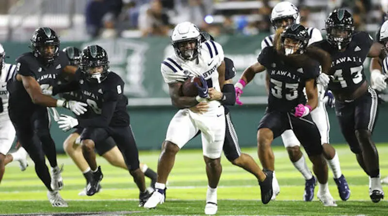 Utah St Hawaii Football
