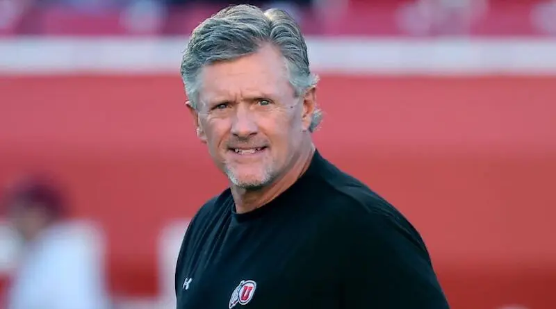 Utah football head coach Kyle whittingham