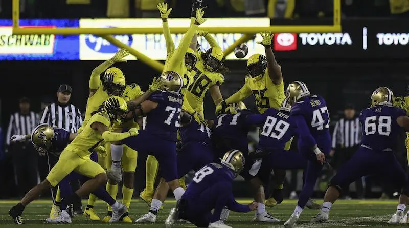 Oregon vs Washington