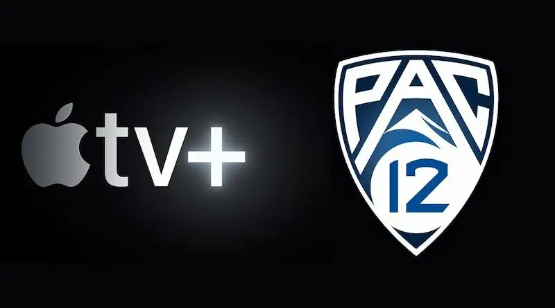 apple tv and pac012 logos