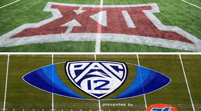 pac-12 and big 12 logos