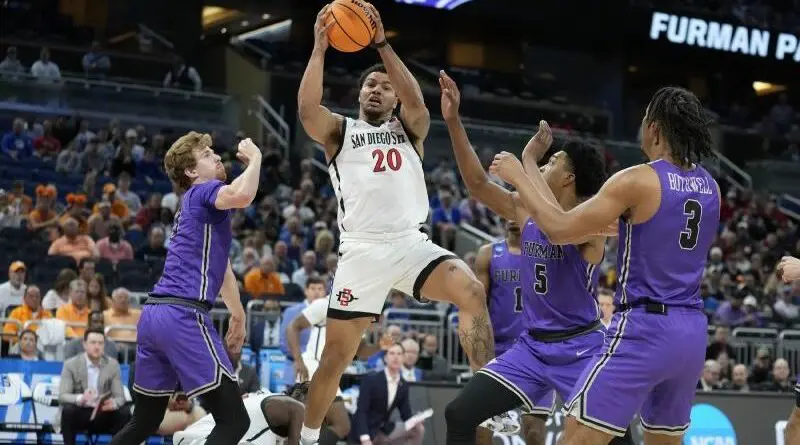 NCAA Furman San Diego St Basketball