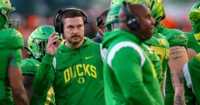 dan lanning on sidelines 2022