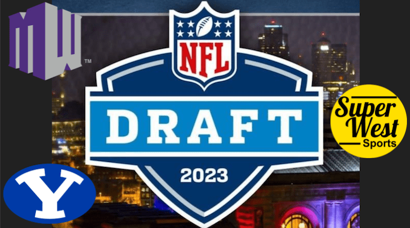 2023 MWC & BYU NFL Draft graphic