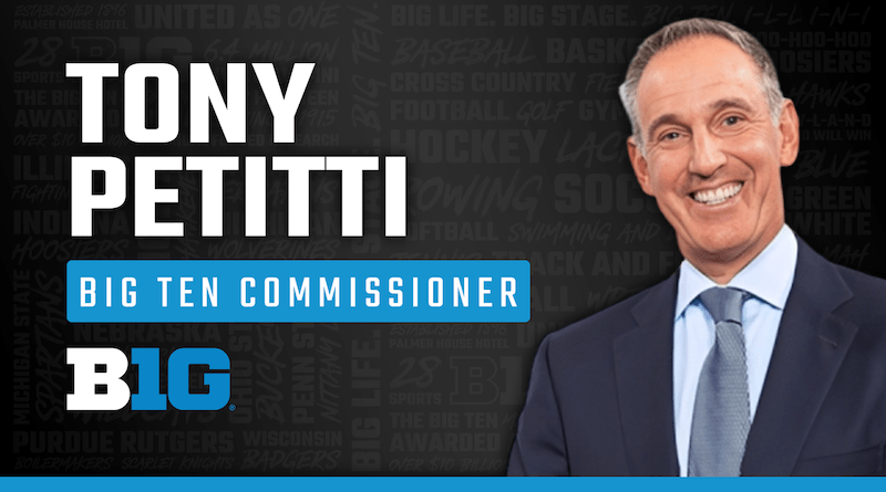 big ten commish Tony Petitti
