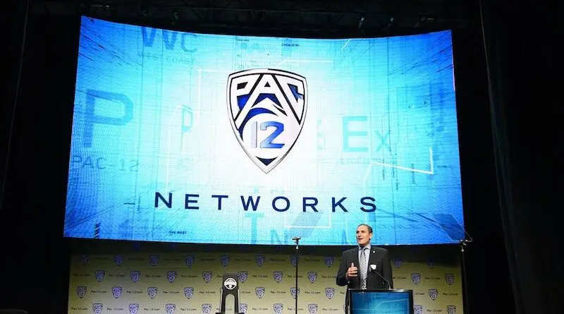 pac-12 network screen and larry scott