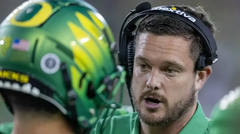 dan lanning oregon 2022 in game