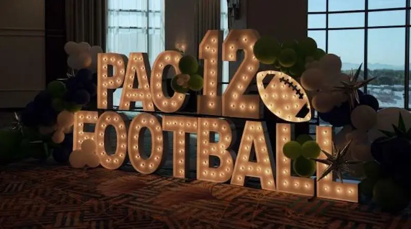 pac-12 football in lights