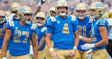 ucla football celebrating