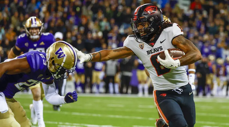 NCAA Football: Oregon State at Washington