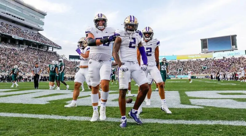 uw vs msu 2023 celebration