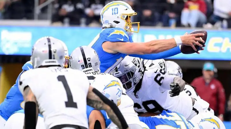 Chargers Raiders Birmingham Pasadena Star News