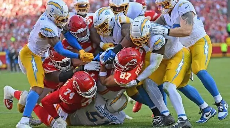 Chiefs vs Chargeres