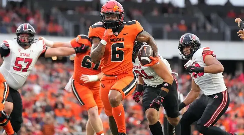oregon state over utah 2023