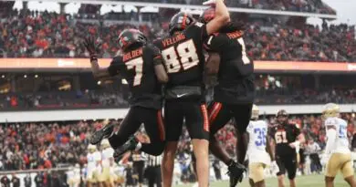 osu celebrating vs ucla 2023