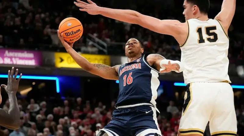 Arizona falls to Purdue mens hoops 2023