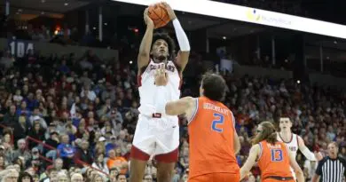 Washington State's Isaac Jones vs Boise State in 2023 | Greg Davis/WSU Athletics