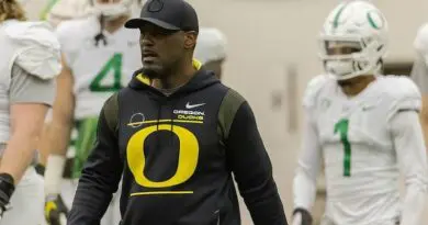 junior adams oregon wr coach