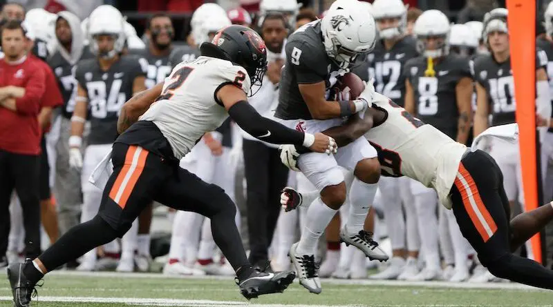 osu wsu 2023 football tackling