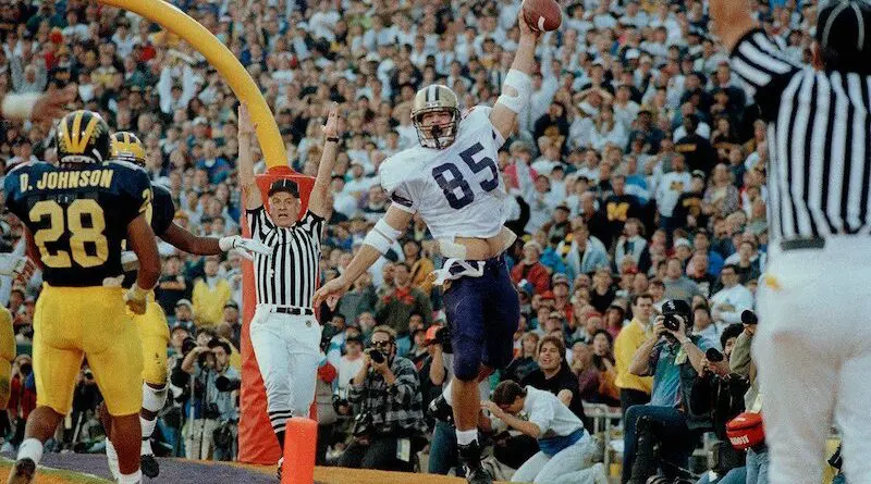Mark Bruener UW vs MI